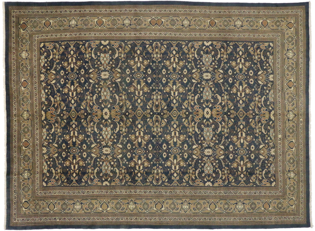 10 x 13 Vintage Mahal Rug 75838