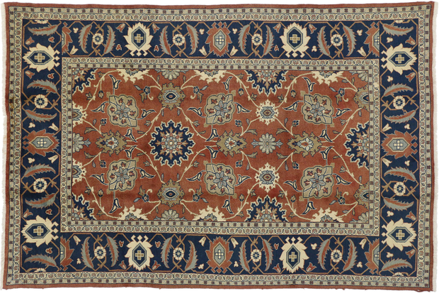 6 x 10 Vintage Mahal Rug 75842