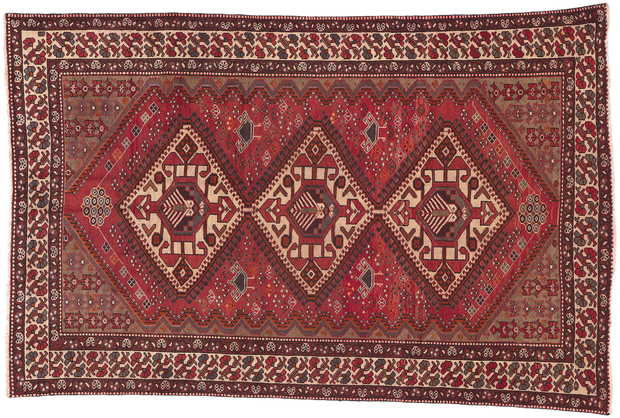 6 x 10 Vintage Persian Hamadan Rug 75879