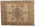 9 x 12 Vintage Earth-Tone Persian Tabriz Rug 75767