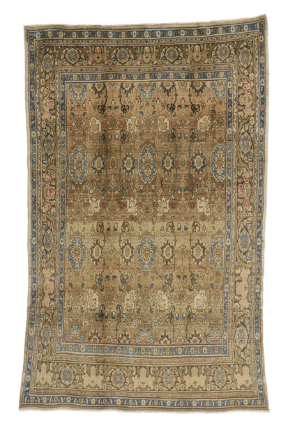 7 x 11 Vintage Persian Hamadan Rug 75966