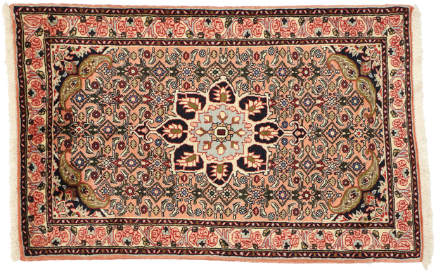 3 x 4 Vintage Persian Bijar Rug 76063