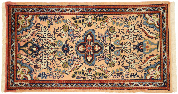 2 x 4 Vintage Persian Mehraban Rug 76070