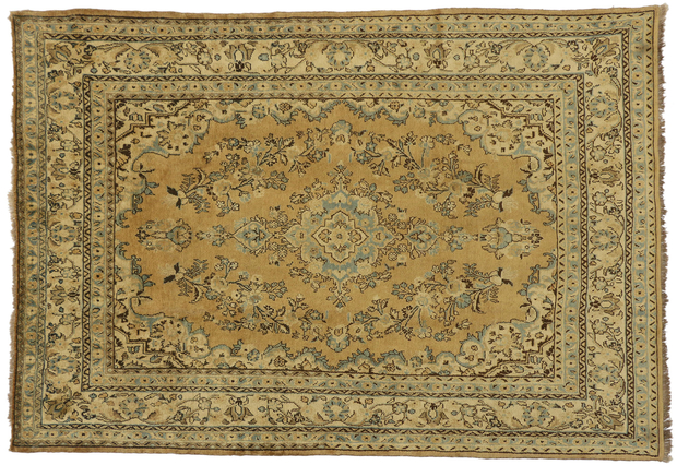 7 x 10 Vintage Persian Hamadan Rug 76087