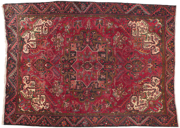 8 x 11 Vintage Persian Heriz Rug 76231