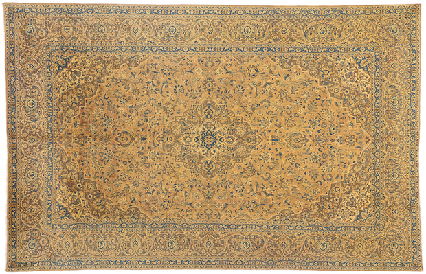 9 x 13 Vintage Persian Tabriz Rug 76306