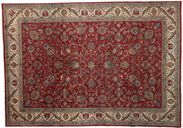 11 x 16 Vintage Tabriz Rug 76352