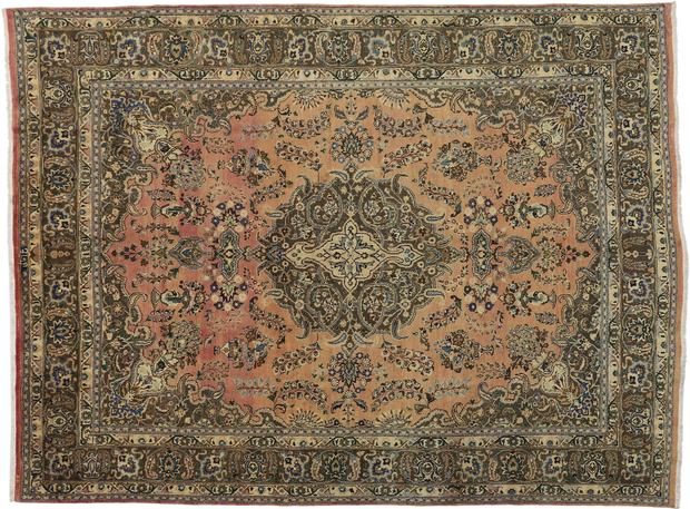 10 x 13 Vintage Persian Khorassan Rug 76411