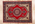 10 x 13 Vintage Red Persian Tabriz Rug 76485