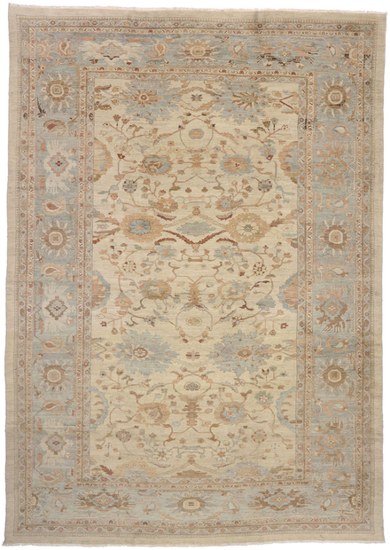 13 x 19 Modern Persian Sultanabad Rug 76556