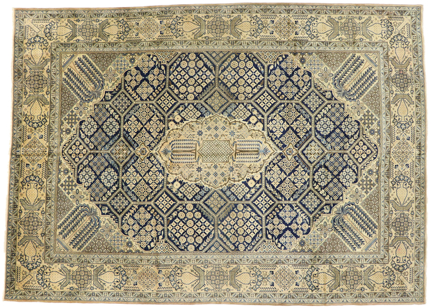 10 x 14 Vintage Persian Najafabad Rug 76502