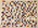 10 x 13 Vintage Checkered Afghan Kilim Rug 80094