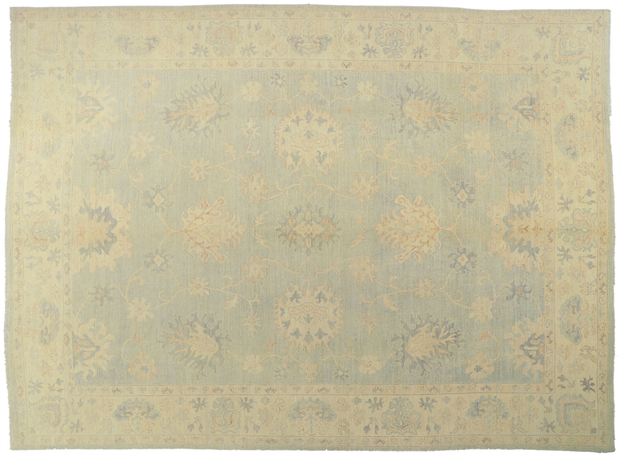 10 x 14 Vintage-Inspired Oushak Rug 80215