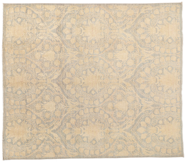 8 x 10 Transitional Ikat Damask Rug 80223