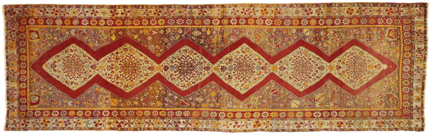 4 x 11 Antique Turkish Sivas Rug 50364