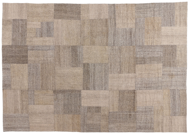10 x 14 Vintage Turkish Patchwork Kilim Rug 50370