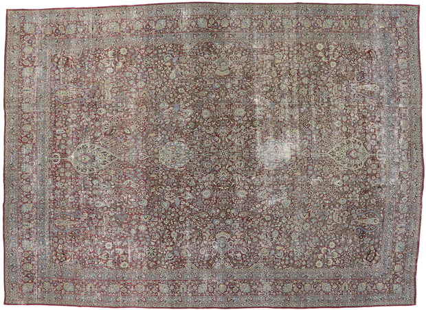 12 x 16 Antique Kerman Rug 51527