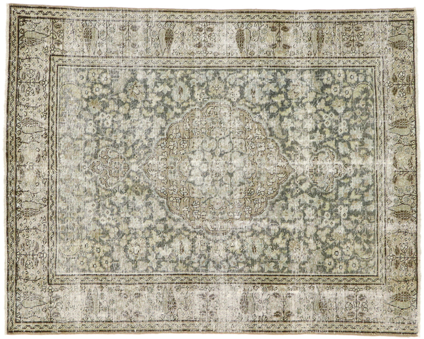 5 x 6 Antique Tabriz Rug 51531