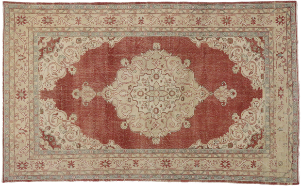 7 x 11 Vintage Turkish Sivas Rug 51539