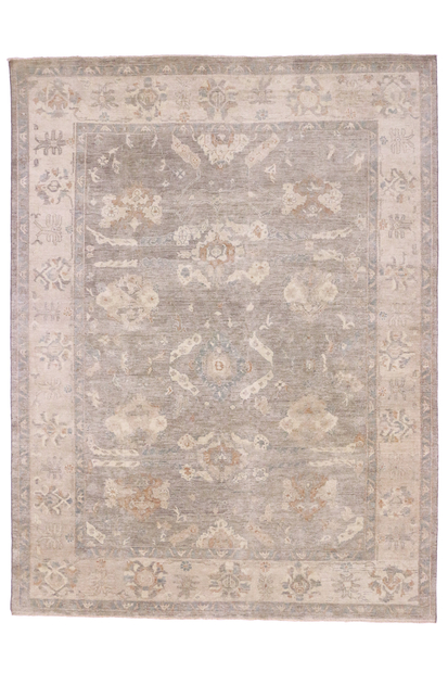 9 x 12 Vintage-Inspired Oushak Rug 30167