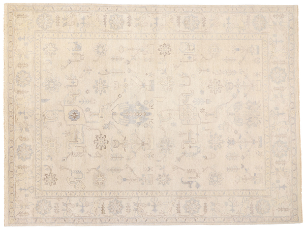 9 x 12 Vintage-Inspired Oushak Rug 30200