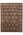 8 x 10 Brown Transitional Indian Area Rug 30222