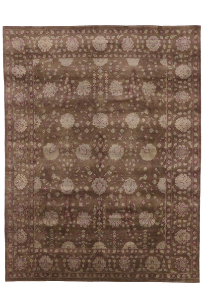 8 x 10 Brown Transitional Area Rug 30222