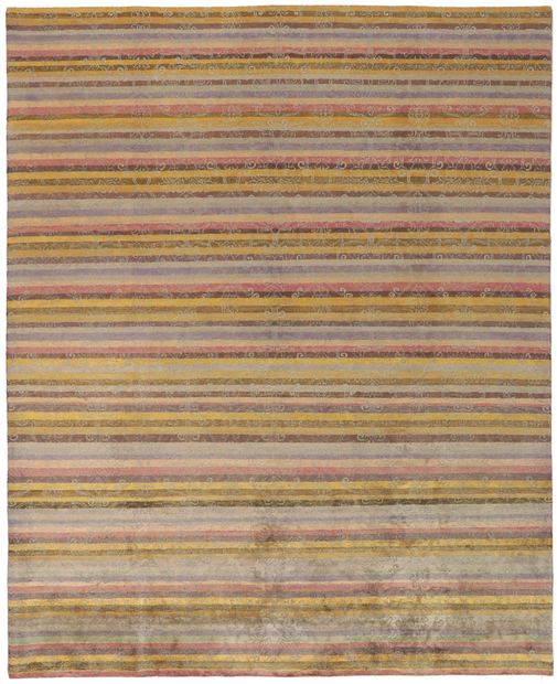 8 x 10 Transitional Striped Area Rug 30227