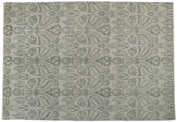 10 x 14 Transitional Damask Ikat Rug 30265