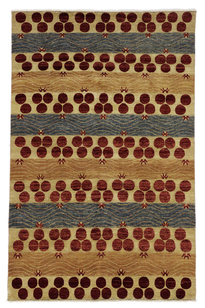 6 x 9 Transitional Indian Rug 30289