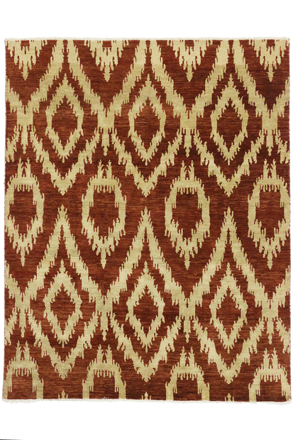 8 x 10 Transitional Ikat Rug 30298