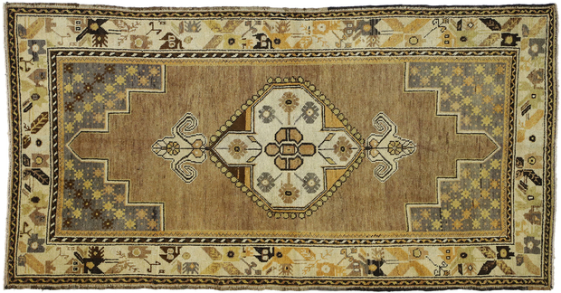 4 x 7 Vintage Oushak Rug 50105