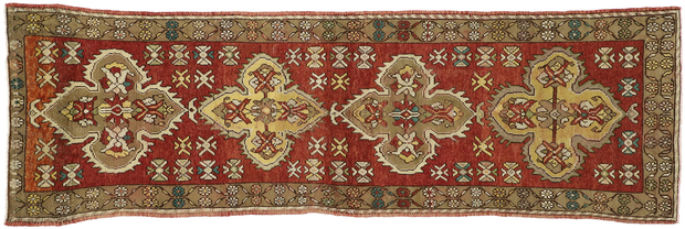 3 x 11 Vintage Oushak Rug 50106