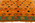 5 x 9 Vintage Orange Boujad Moroccan Rug 20173