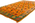 5 x 9 Vintage Orange Boujad Moroccan Rug 20173