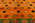 5 x 9 Vintage Orange Boujad Moroccan Rug 20173