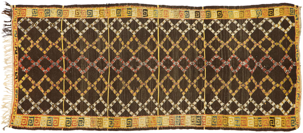 4 x 10 Vintage Taznakht Moroccan Rug 20196