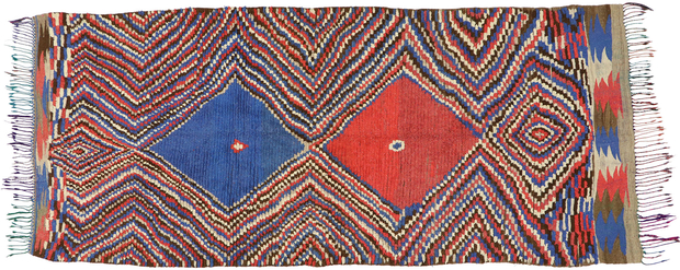 5 x 10 Vintage Moroccan Azilal Rug 20250