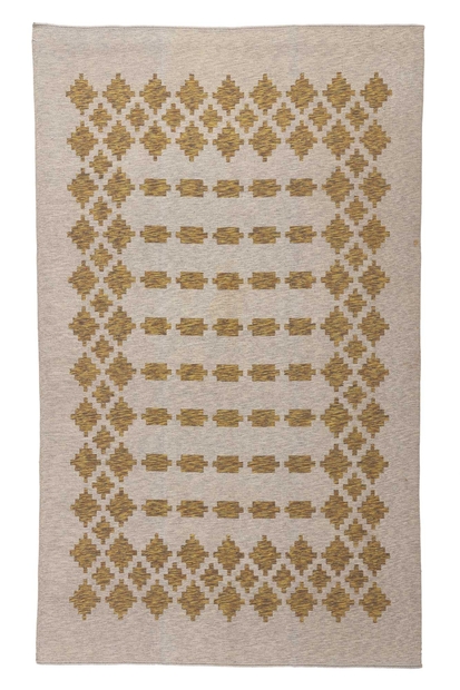 6 x 10 Vintage Reversible Swedish Rollakan Rug 74982