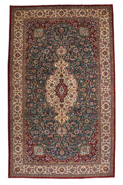 10 x 16 Antique Persian Tabriz Rug 74989