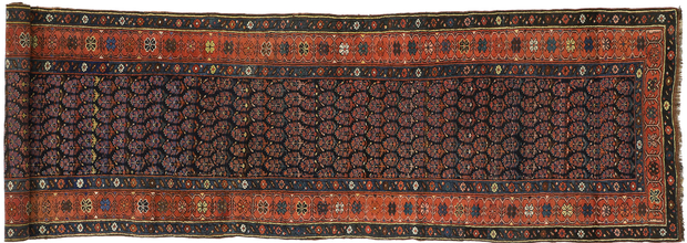 4 x 13 Vintage Persian Kurdish Rug 76603