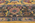 8 x 10 Vintage Yellow Indian Tabriz Rug 74959