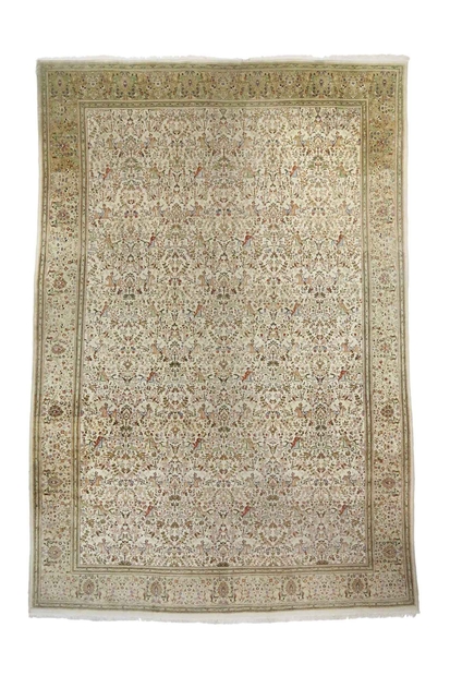 15 x 22 Vintage Persian Tabriz Rug 76680