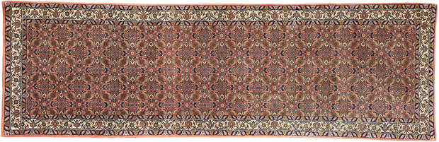 3 x 9 Vintage Bijar Rug 76711