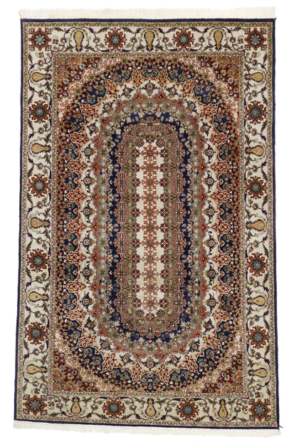 ​7 x 10 Vintage Pakistani Isfahan Rug 76712​