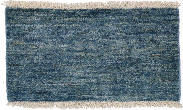 2 x 3 Blue Moroccan Wagireh Rug 76724