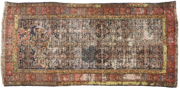 5 x 10 Antique Malayer Rug 76746