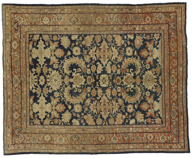 8 x 10 Antique Persian Sultanabad Rug 76791