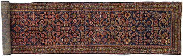 4 x 17 Antique Malayer Rug 76805