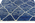 4 x 6 Modern Blue Moroccan Rug 80298